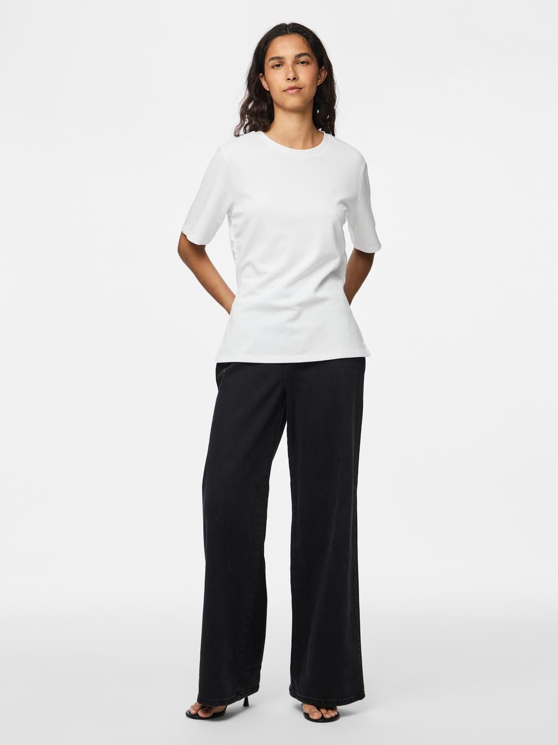 PCSKYLAR Top - Bright White - VERO MODA & VILA Bergvik